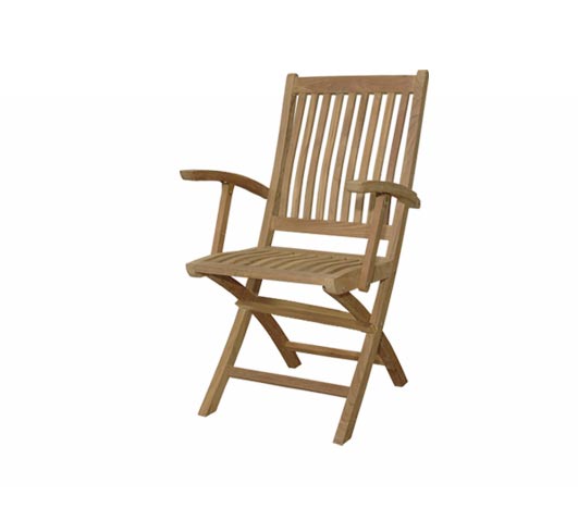 Chair Fold Madeira With Arms Wholesale Teak Outdoor Furniture Sydney Australia