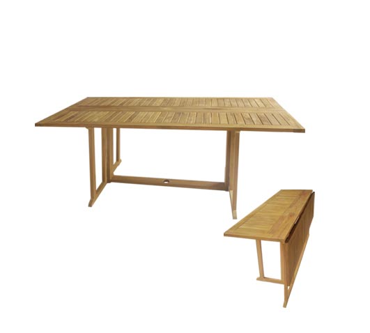 Table Trinidad 150x90x75cm Wholesale Teak Outdoor Furniture Sydney Australia
