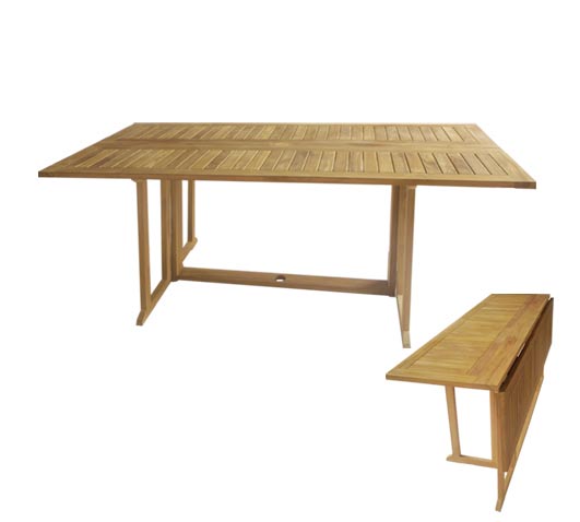 Table Trinidad 180x90x75cm Wholesale Teak Outdoor Furniture Sydney Australia